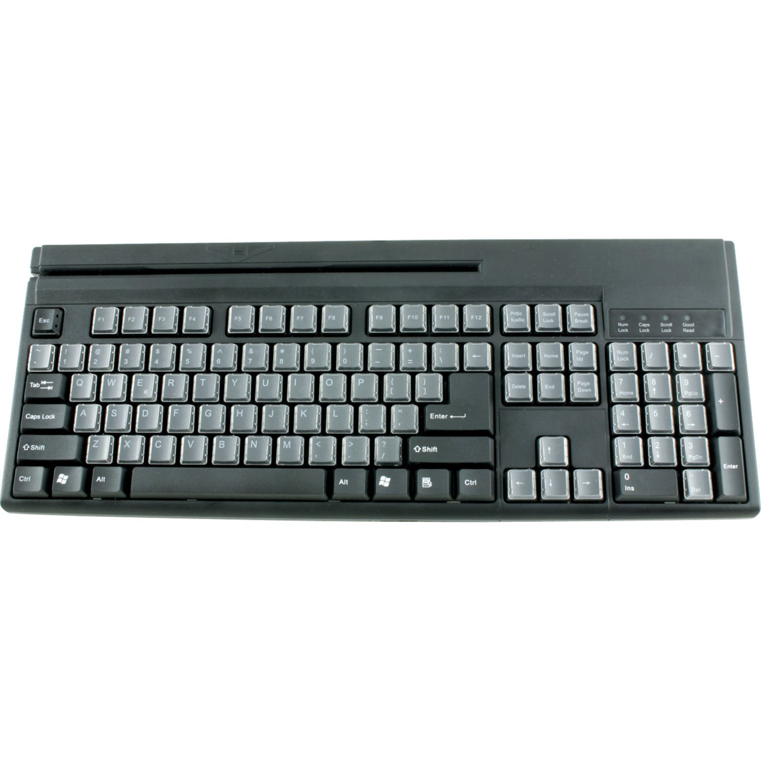 WKB1155 POS Keyboard with Magstripe Reader
