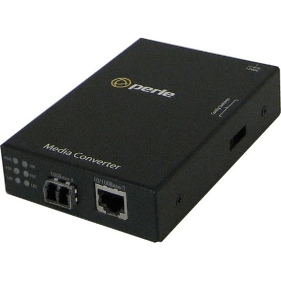 Perle S-110-S2LC20-XT - 10/100 Industrial Temperature Media Converter
