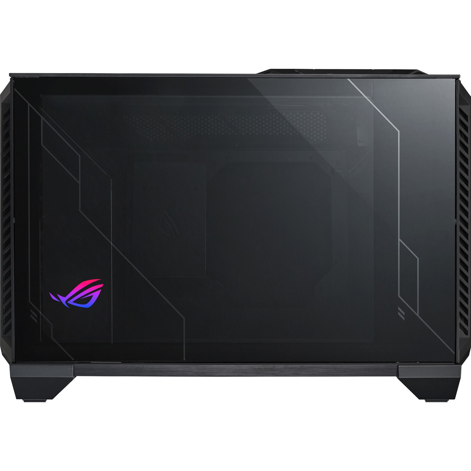 Asus ROG Z11 Computer Case - Mini ITX, Mini DTX Motherboard Supported - Mini-tower - Aluminium, Tempered Glass - Black