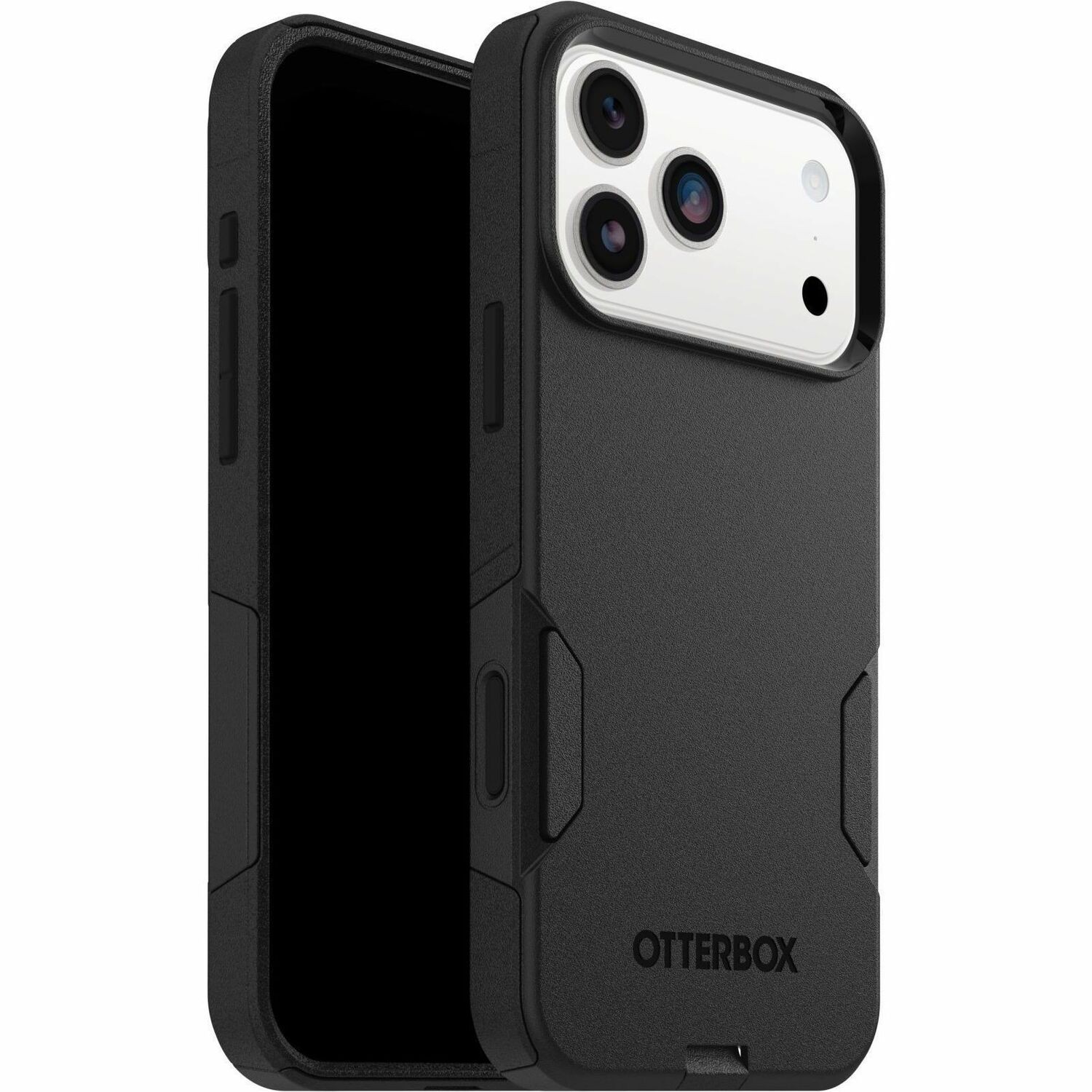 OtterBox Commuter Rugged Case for Apple iPhone 17 Pro Max Smartphone - Black - Bulk - 1 Each
