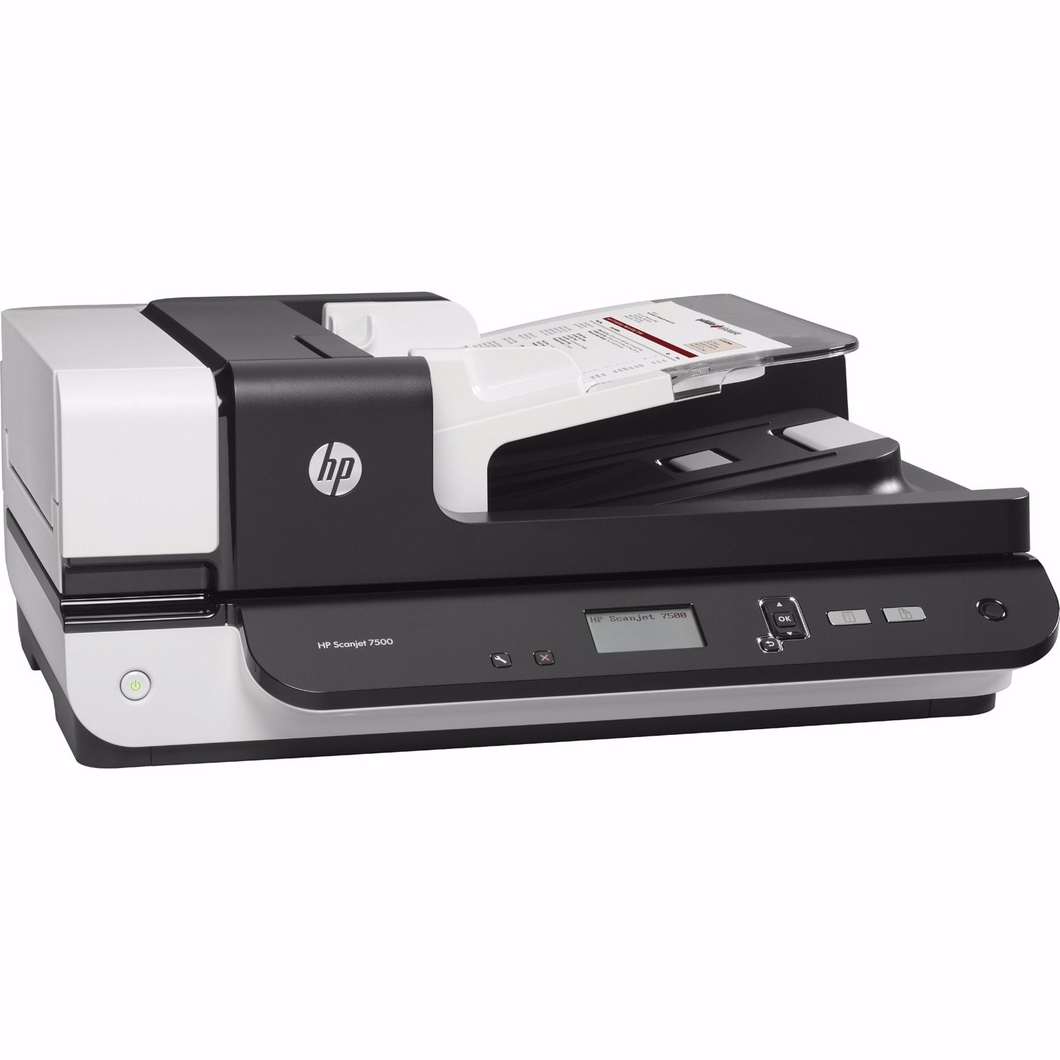 HP SCANJET FLOW 7500 FLATBED SCANNER, 24-BIT, 600DPI, SINGLE-PASS DUPLEX