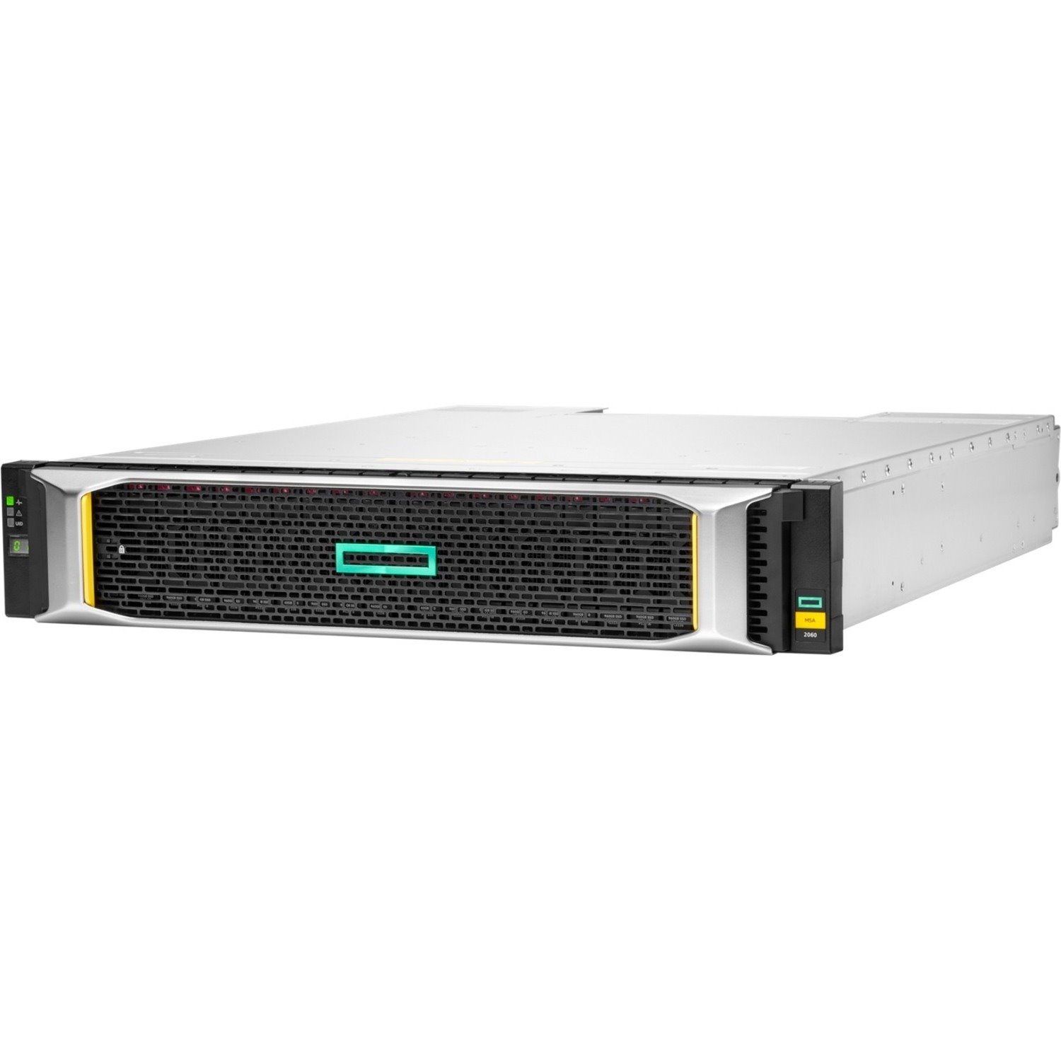 HPE 2060 24 x Total Bays SAN/NAS Storage System - 2U Rack-mountable