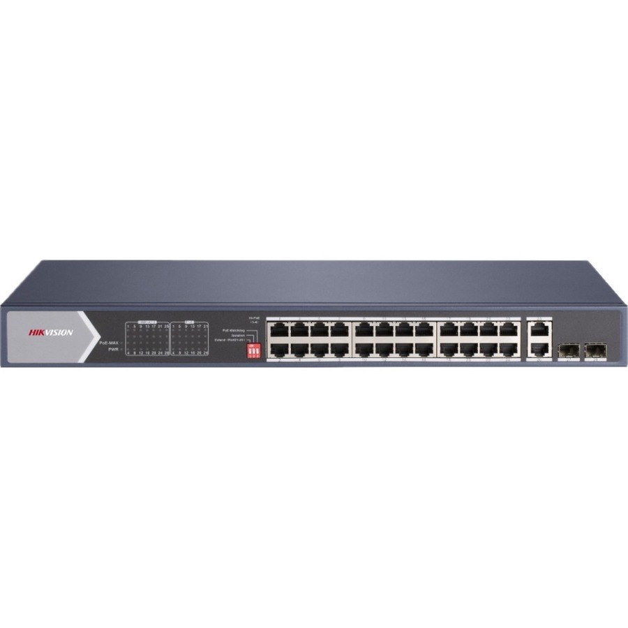 Hikvision 28-Port Gigabit Unmanaged Hi-PoE Switch