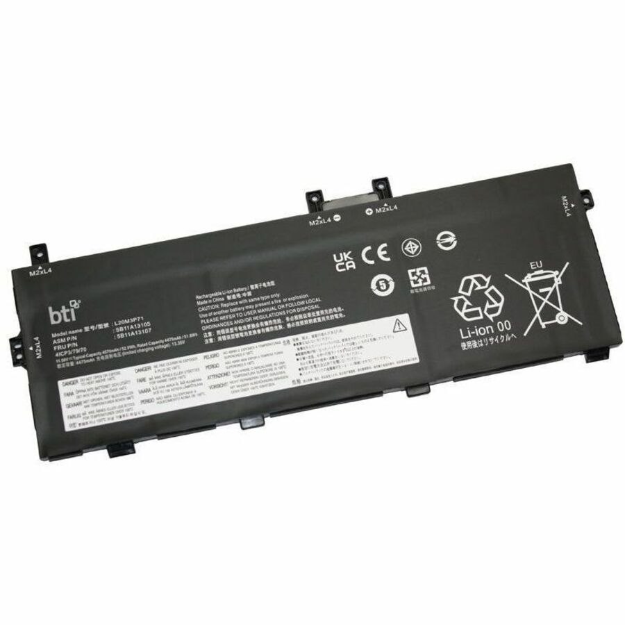 BTI L20M3P71-BTI 3-CELL 11.58V LI-ION BATTERY 5B11A13107, L20L3P71, SB11A14634, 5B11A13108, L20M3P71, 5B11A14635