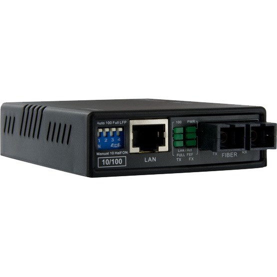 StarTech.com 10/100 Ethernet to Multi Mode Fiber Media Converter SC 2 km