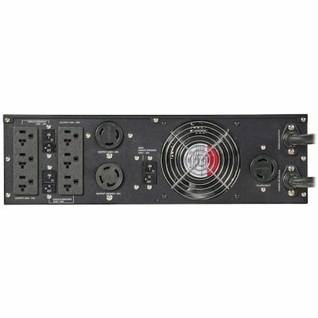 Eaton 9PX G2 PowerPass Distribution Module for 3kVA to 6kVA 9PX G2 UPS Systems, L6-30P Input, 1x L6-30R, 1x L14-30R and 6x 5-20R Outlets, 3U Rack/Tower