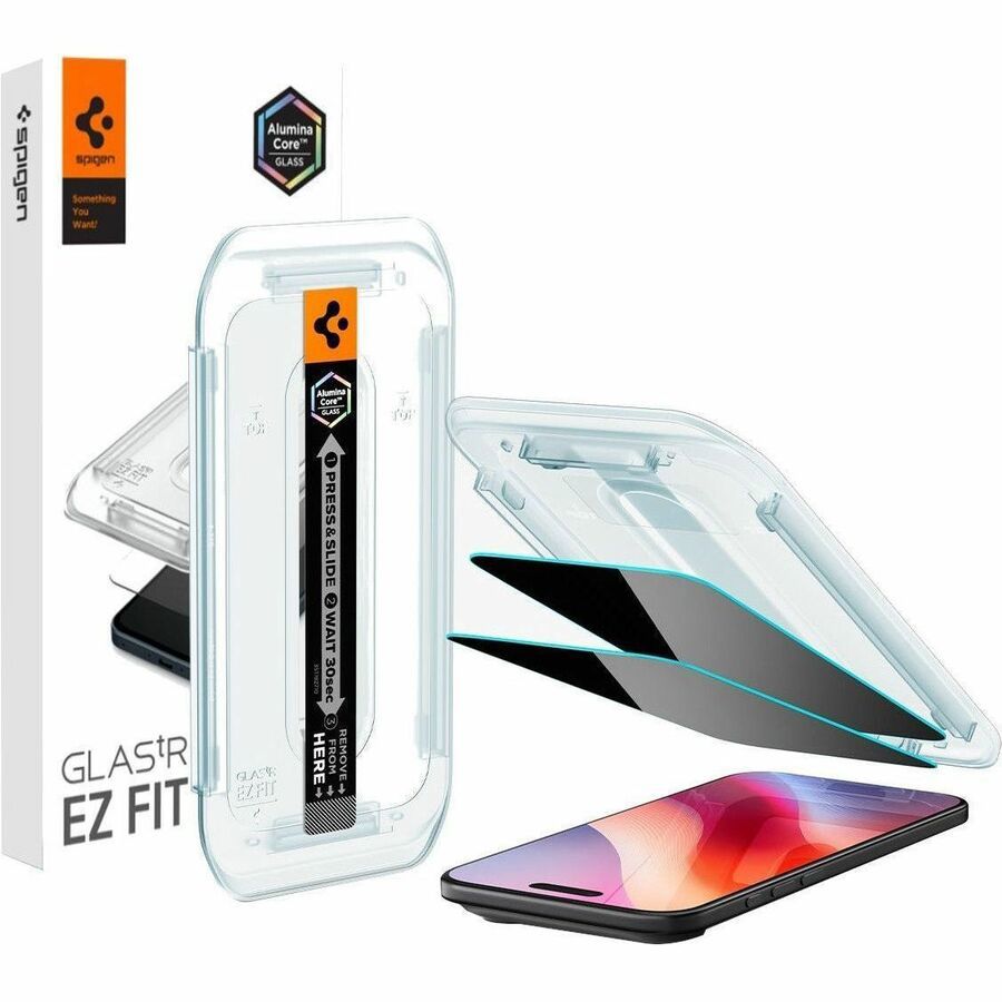 Spigen iPh Air Glas.tR Ez Fit Privacy - Agl09862
