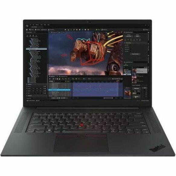 Lenovo ThinkPad P1 Gen 6 21FV001AUS 16" Touchscreen Mobile Workstation - WQUXGA - Intel Core i7 13th Gen i7-13800H - vPro Technology - 32 GB - 1 TB SSD - English Keyboard - Black Weave