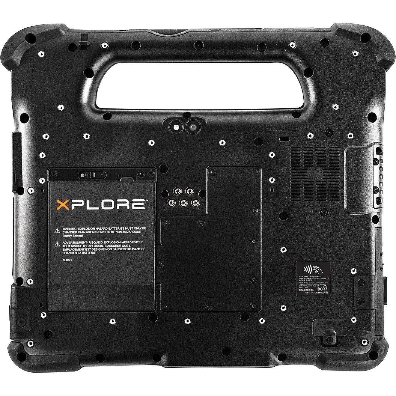 Xplore XPAD L10 Tablet - 10.1" - 16 GB - 128 GB SSD - Windows 10 - 4G