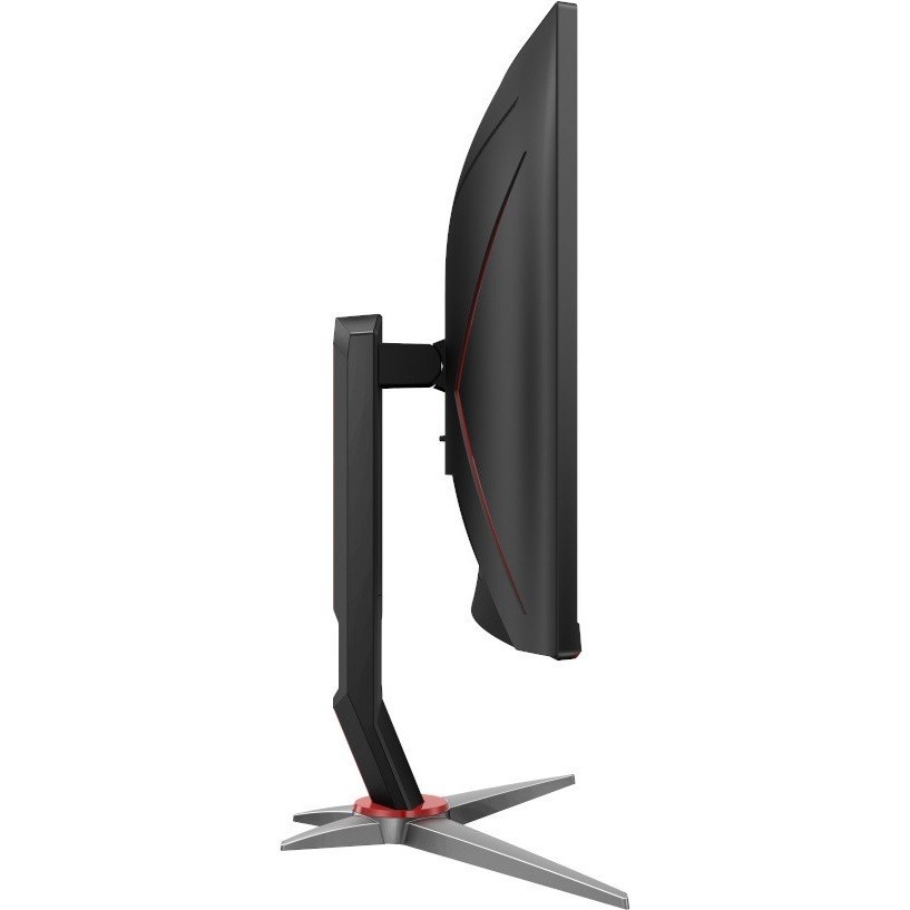 AOC C27G2Z 27" Class Full HD Curved Screen Gaming LCD Monitor - 16:9 - Red, Black