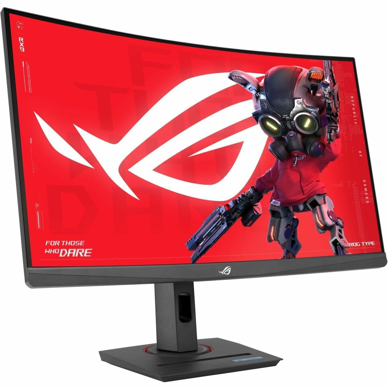 Asus ROG Strix XG27WCS 27" Class WQHD Curved Screen Gaming LED Monitor - 16:9 - Black
