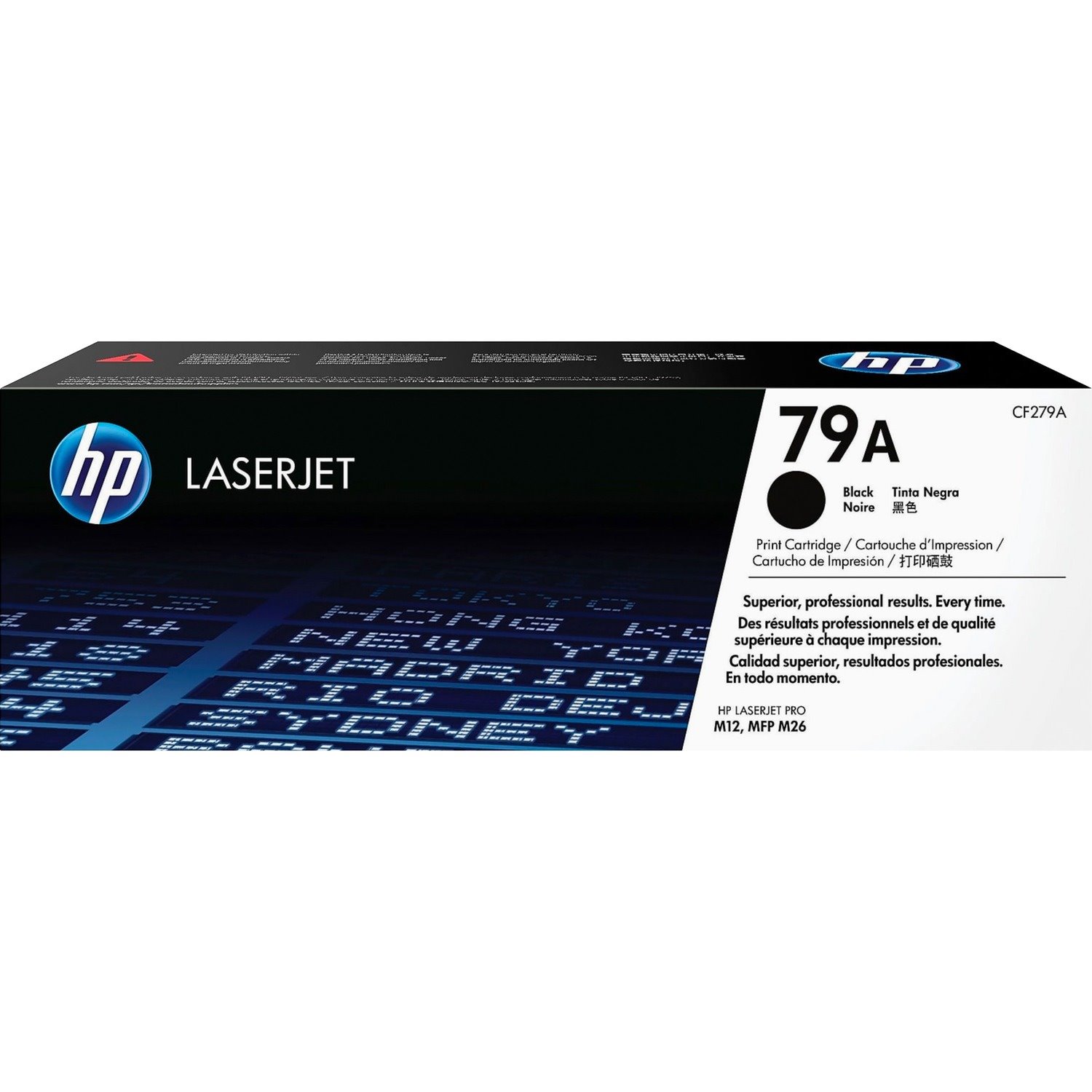 HP 79A Original Laser Toner Cartridge - Black - 1 Each