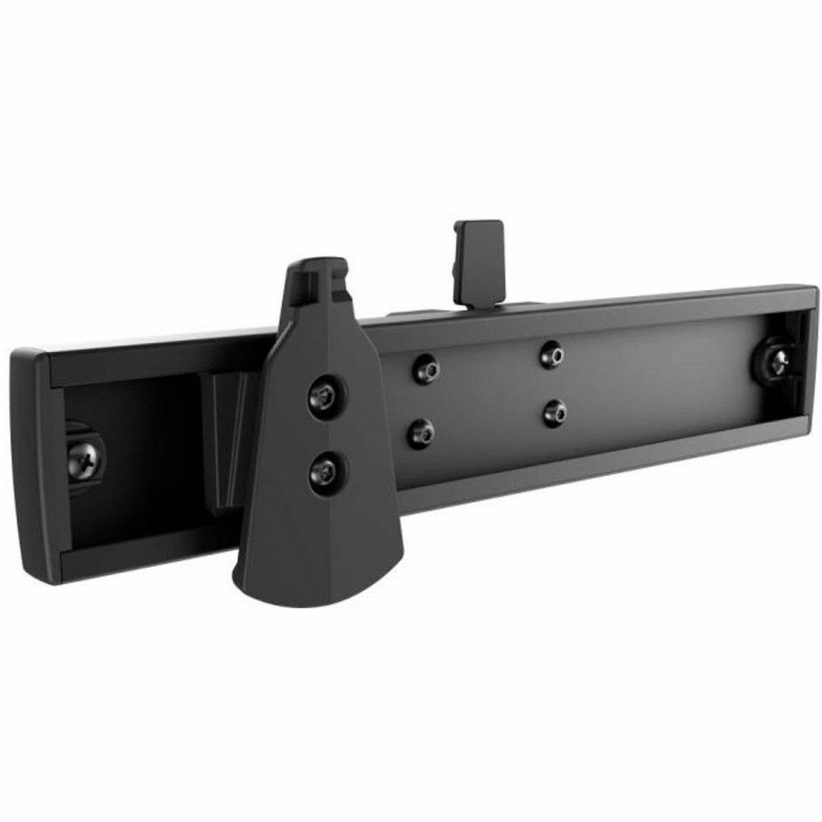 Atdec Desk Mount for Monitor, Display Screen - Black - Landscape/Portrait