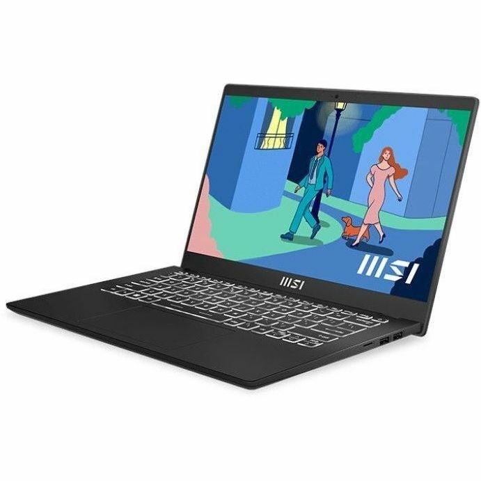 MSI Modern 14 C12M MODERN 14 C12MO-1030AU 14" Notebook - Full HD - Intel Core i5 12th Gen i5-1235U - 16 GB - 512 GB SSD - Classic Black