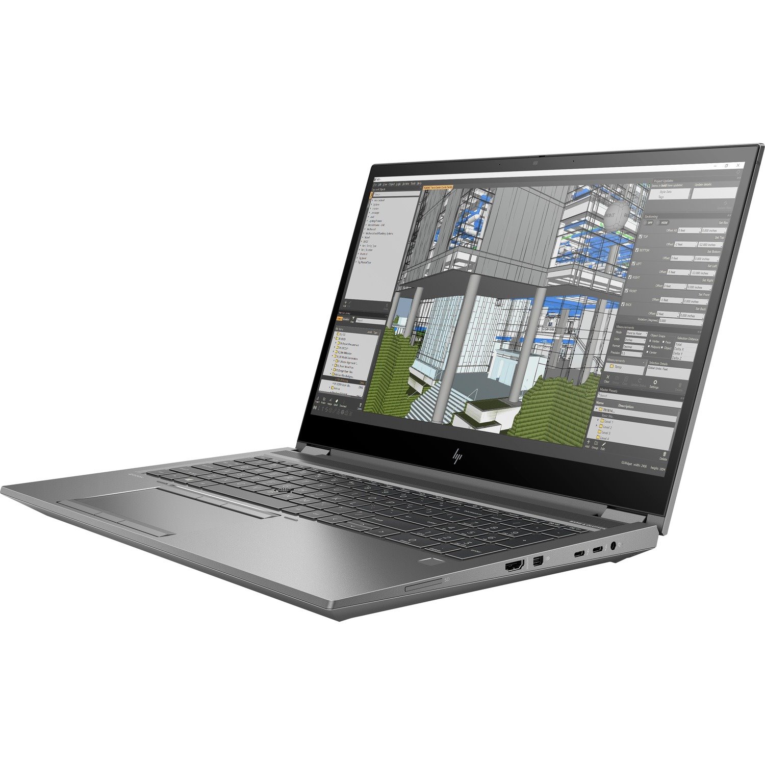 HP ZBook Fury G8 15.6" Mobile Workstation - Full HD - 1920 x 1080 - Intel Xeon W-11955M Octa-core (8 Core) 2.60 GHz - 32 GB Total RAM - 1 TB HDD - 512 GB SSD