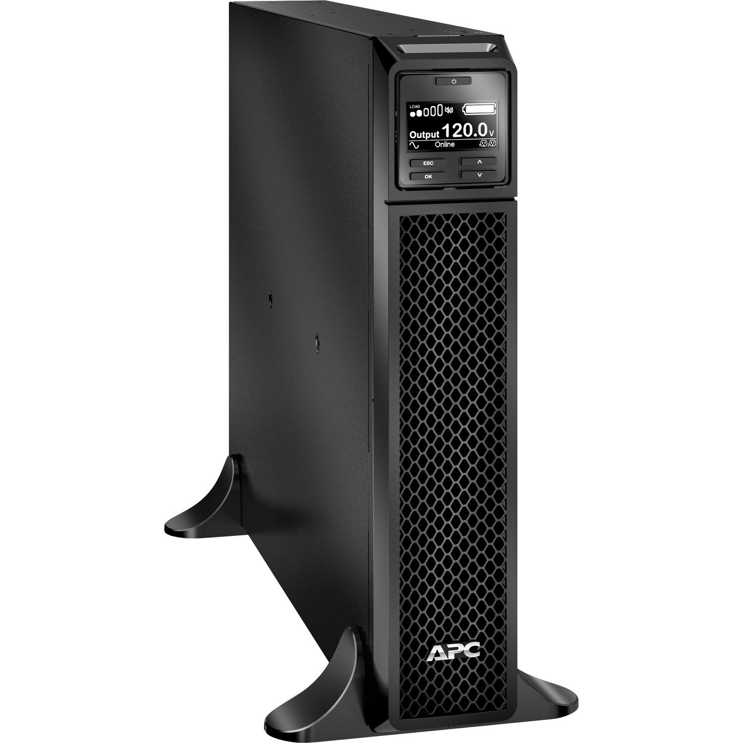 APC Smart-UPS On-Line, 1000VA, Tower, 120V, 6x 5-15R NEMA outlets, SmartSlot, Extended runtime, W/O rail kit