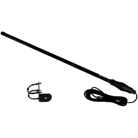 Strike B2 7dBi Heavy Duty Bullbar Mount Antenna - Full Black