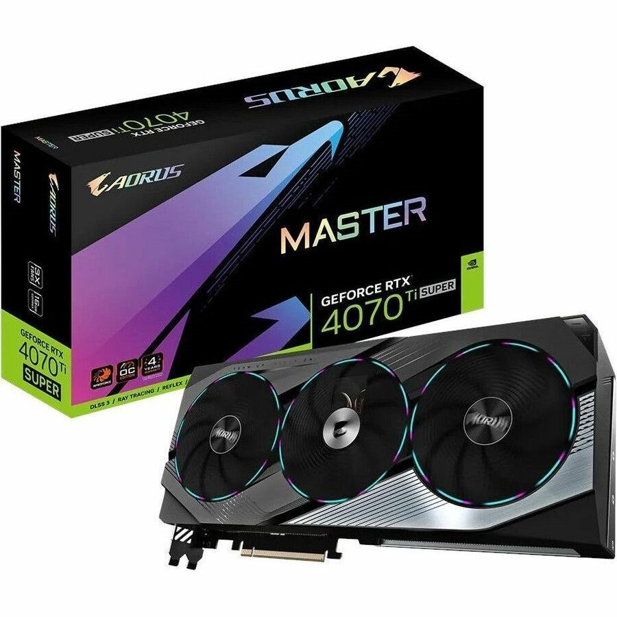 GIGABYTE NVIDIA GeForce RTX 4070 Ti SUPER Graphic Card - 16 GB GDDR6X
