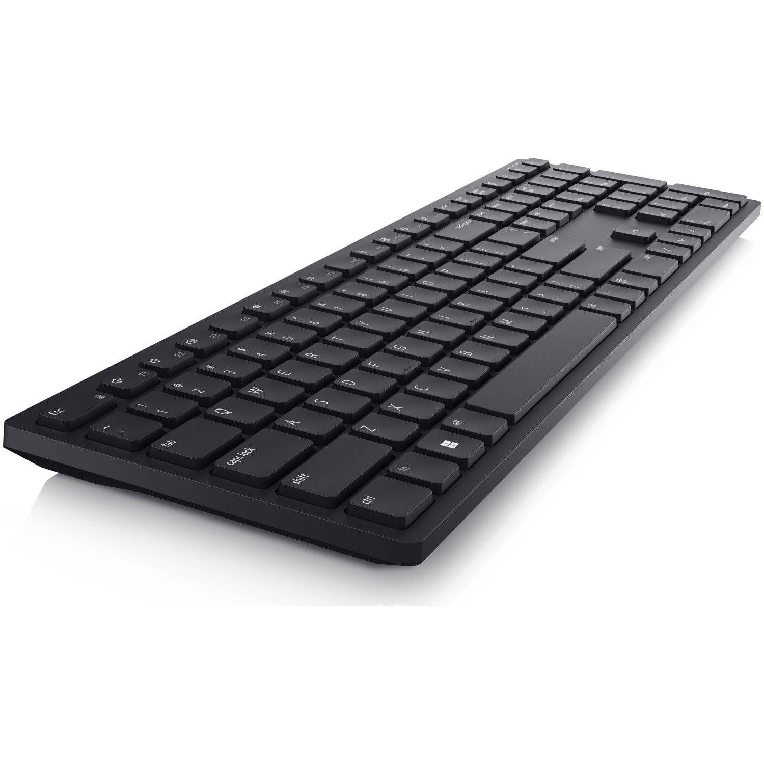 Dell KB500 Keyboard - Wireless Connectivity - English (US) - QWERTY Layout - Black