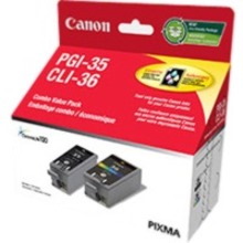 Canon PGI-35/CLI-36 Original Inkjet Ink Cartridge - Black, Color Pack