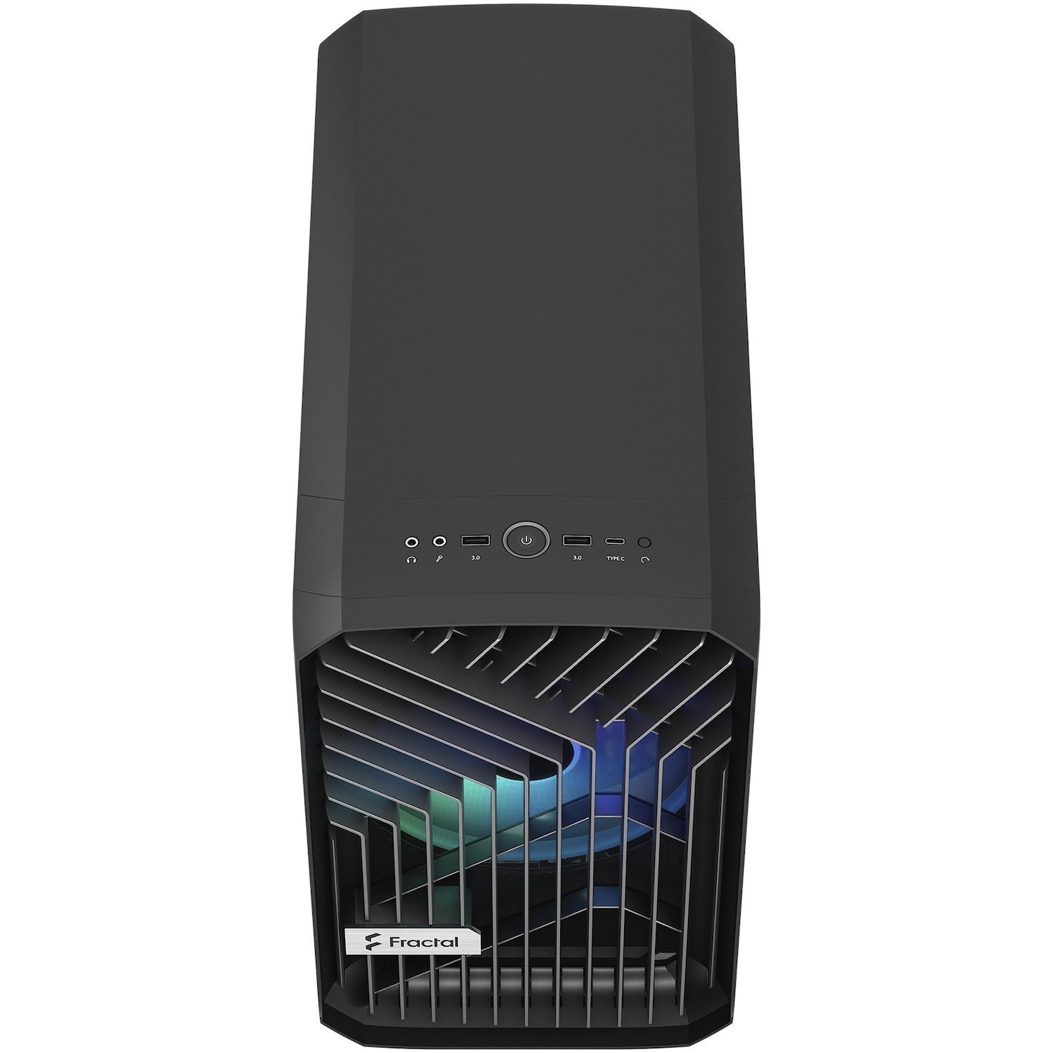 Fractal Design Torrent Nano Computer Case - Mini ITX, Mini DTX Motherboard Supported - Tower - Tempered Glass, Steel - Black