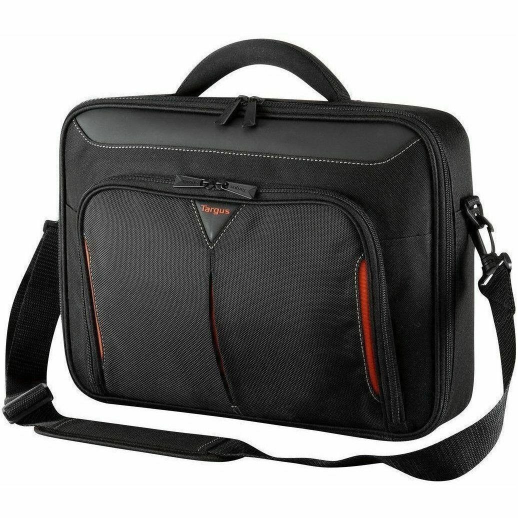 Targus Classic+ CN415EU Draagtas/-koffer (Briefcase) voor 38,1 cm (15") naar 39,6 cm (15,6") Notebook - Zwart, Rood