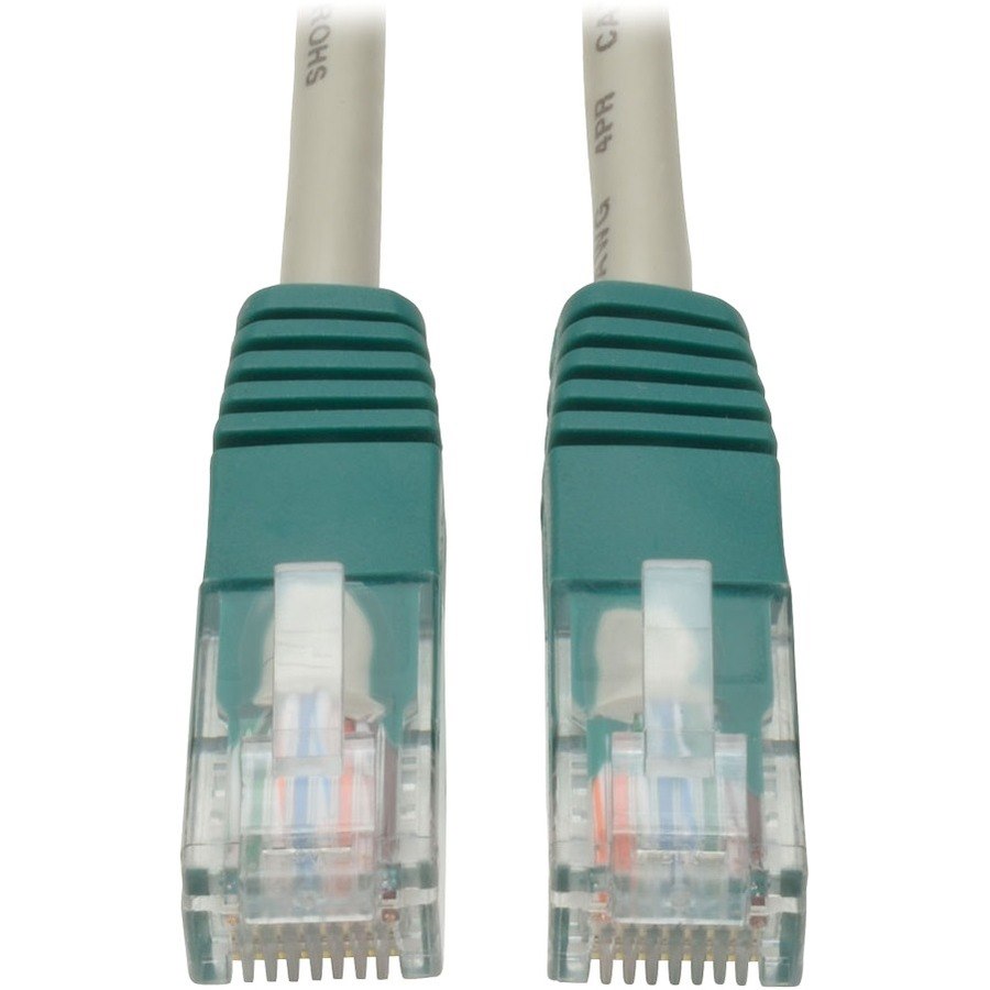 Eaton Tripp Lite Series Cat5e 350 MHz Crossover Molded (UTP) Ethernet Cable (RJ45 M/M), PoE - Gray, 10 ft. (3.05 m)