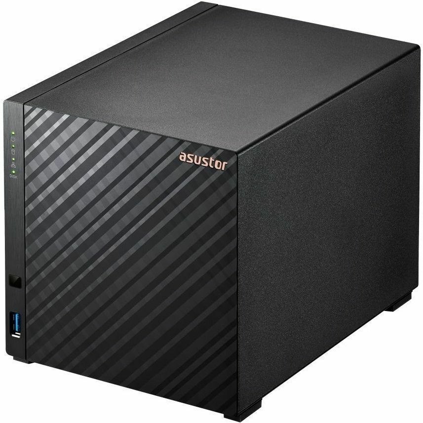 Asustor Gen2 4-Bay Nas 3.5"(0/2), QC-1.7GHz, 1GB, 2.5G Lan(1), TWR, 3YR