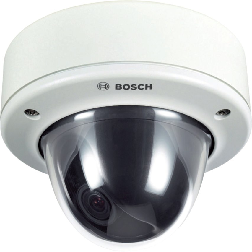 Bosch FlexiDome VDN-5085-VA21S Surveillance Camera - Color, Monochrome - Dome - White