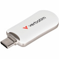 Verbatim 256GB Plectra USB-C Flash Drive - White