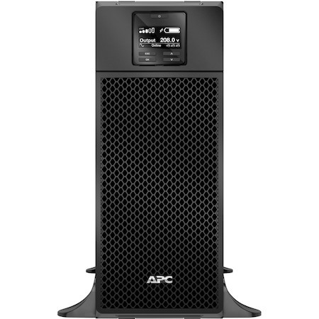 APC Smart-UPS On-Line, 6kVA/6kW, Tower, 208V, 2x L6-20R+3x L6-30R NEMA outlets, Network Card+SmartSlot, Extended runtime, W/O rail kit