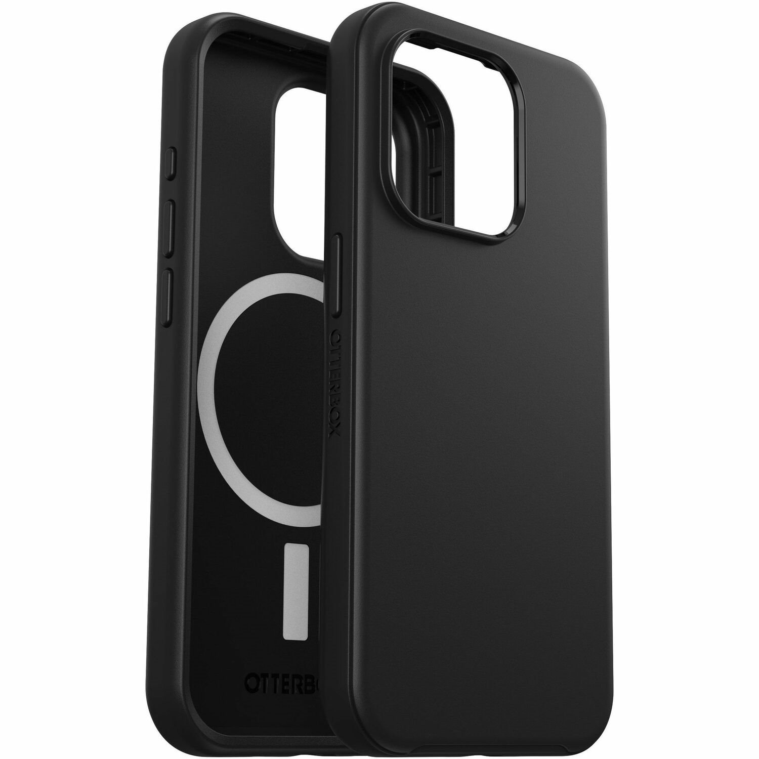 OtterBox Symmetry Case for Apple iPhone 15 Pro Smartphone - Black - Retail