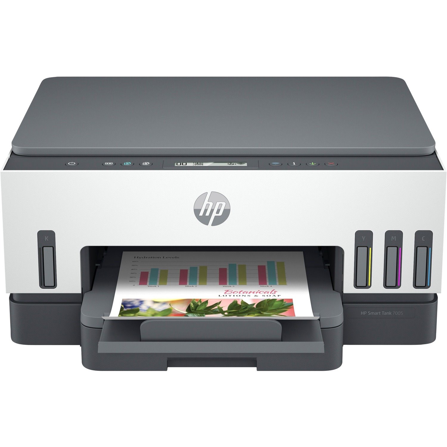 HP 7005 Wireless Smart Tank Inkjet Multifunction Printer - Colour - Grey