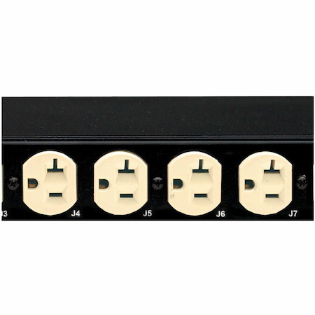 Eaton ATS Rack PDU 2.88 kW max 110-125V 24A 1U 8 Outlet Single-Phase PDU