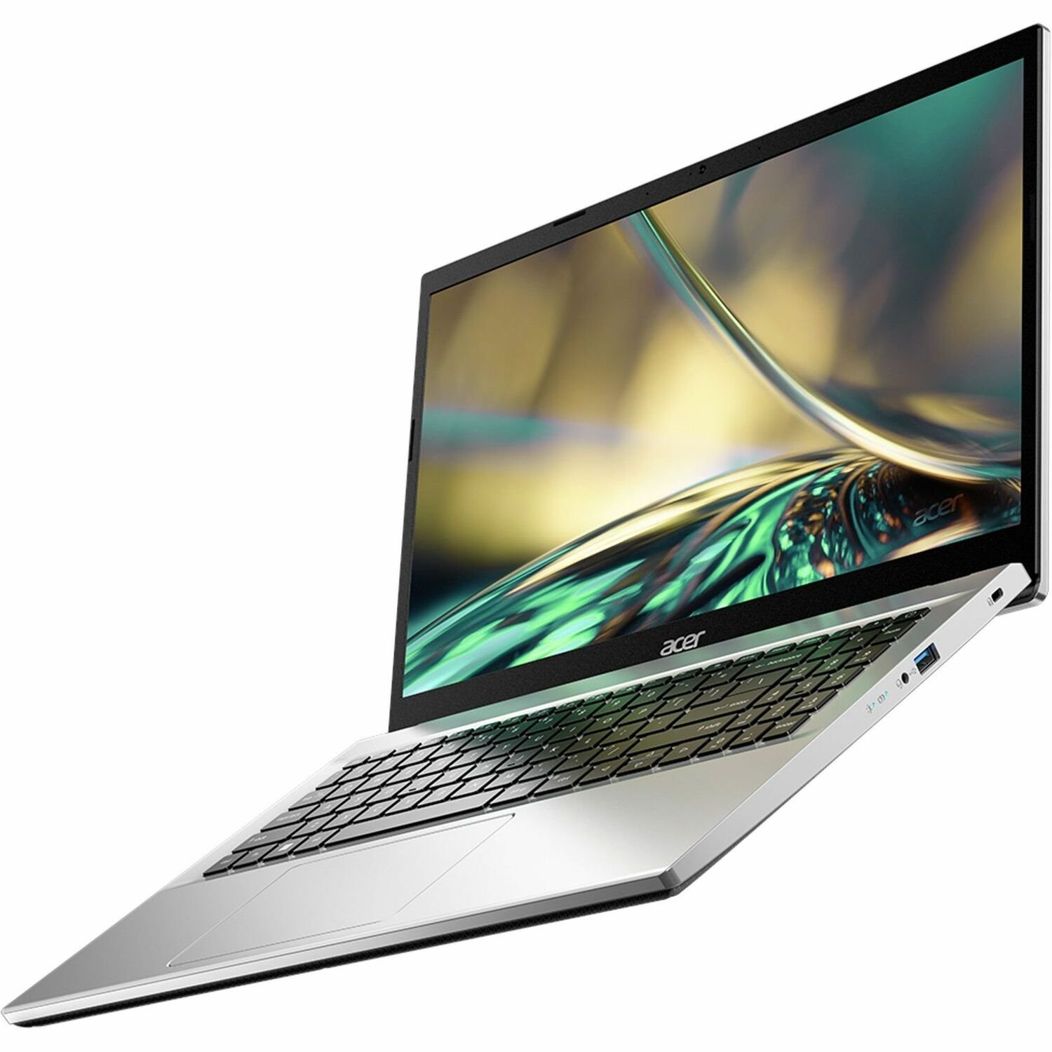 Acer Aspire 3 A317-54 A317-54-75DC 43.9 cm (17.3") Notebook - Full HD - Intel Core i7 12th Gen i7-1255U - 16 GB - 1 TB SSD - German Keyboard - Silver