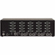 Black Box KVM Switch, NIAP 4.0 Certified - 4-Port, Quad-Monitor, DisplayPort, CAC