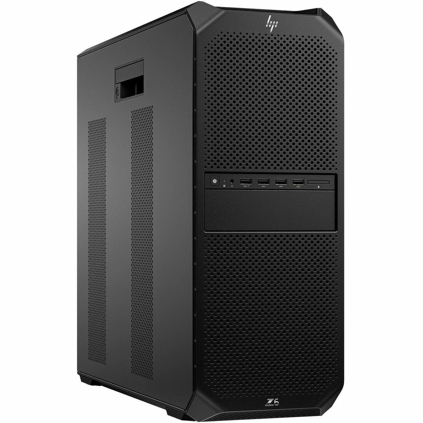 HP Z6 G5 A Workstation - 1 x AMD Ryzen Threadripper PRO 9955WX - 32 GB - 1 TB SSD - Tower - Black