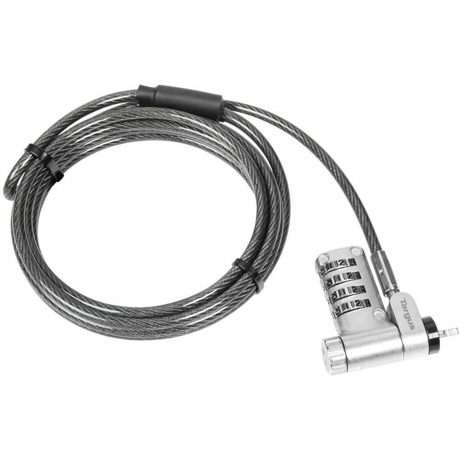 Targus DEFCON ASP96RGL Cable Lock For Monitor, Notebook, Docking Station, Desktop Computer, Telephone - TAA Compliant