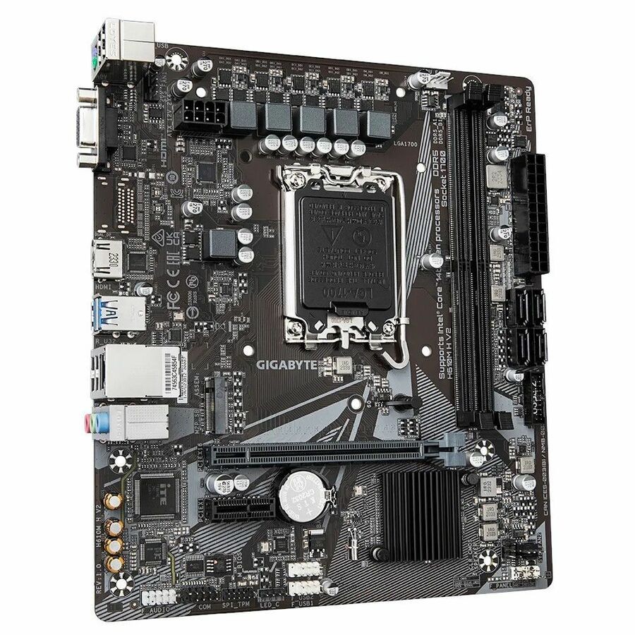 GIGABYTE Ultra Durable H610M H V2 Gaming Desktop Motherboard - Intel H610 Chipset - Socket LGA-1700 - Micro ATX