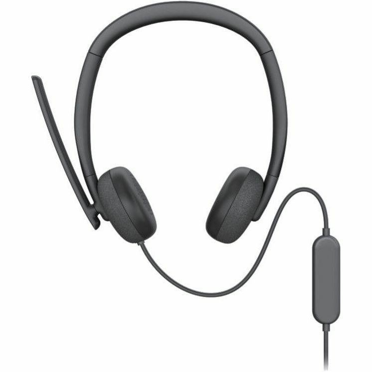 Dell WH3024 Wired On-ear, Over-the-head Stereo Headset