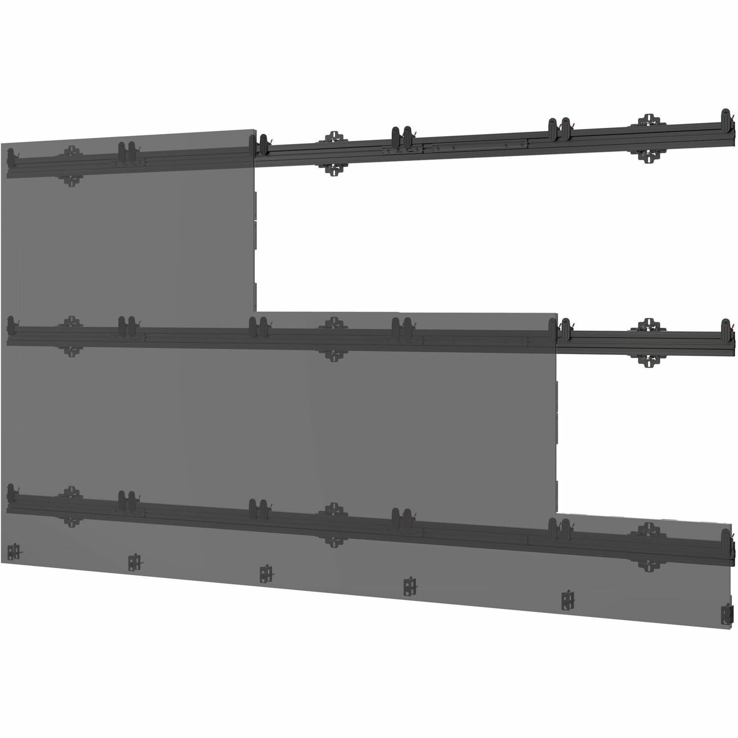 Peerless-AV&reg; SEAMLESS Connect Universal dvLED Mounting System for 27" Displays up to 610mm Wide in a 5x5 Configuration
