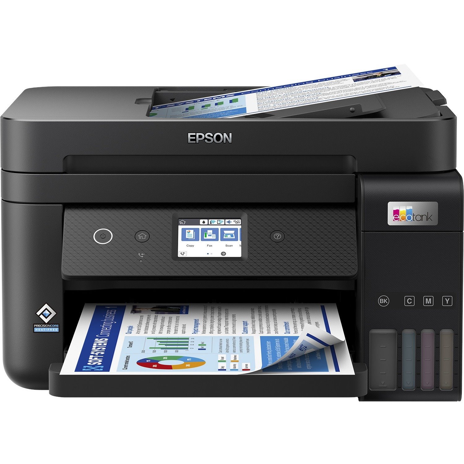 Epson ET-4850 Wireless EcoTank Inkjet Multifunction Printer - Colour - Black