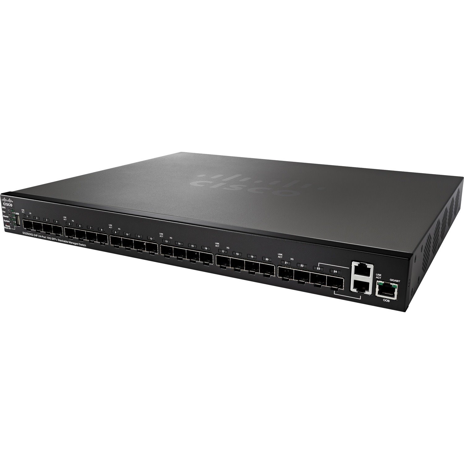 Cisco SG350XG-24F 24-Port 10G SFP+ Stackable Managed Switch