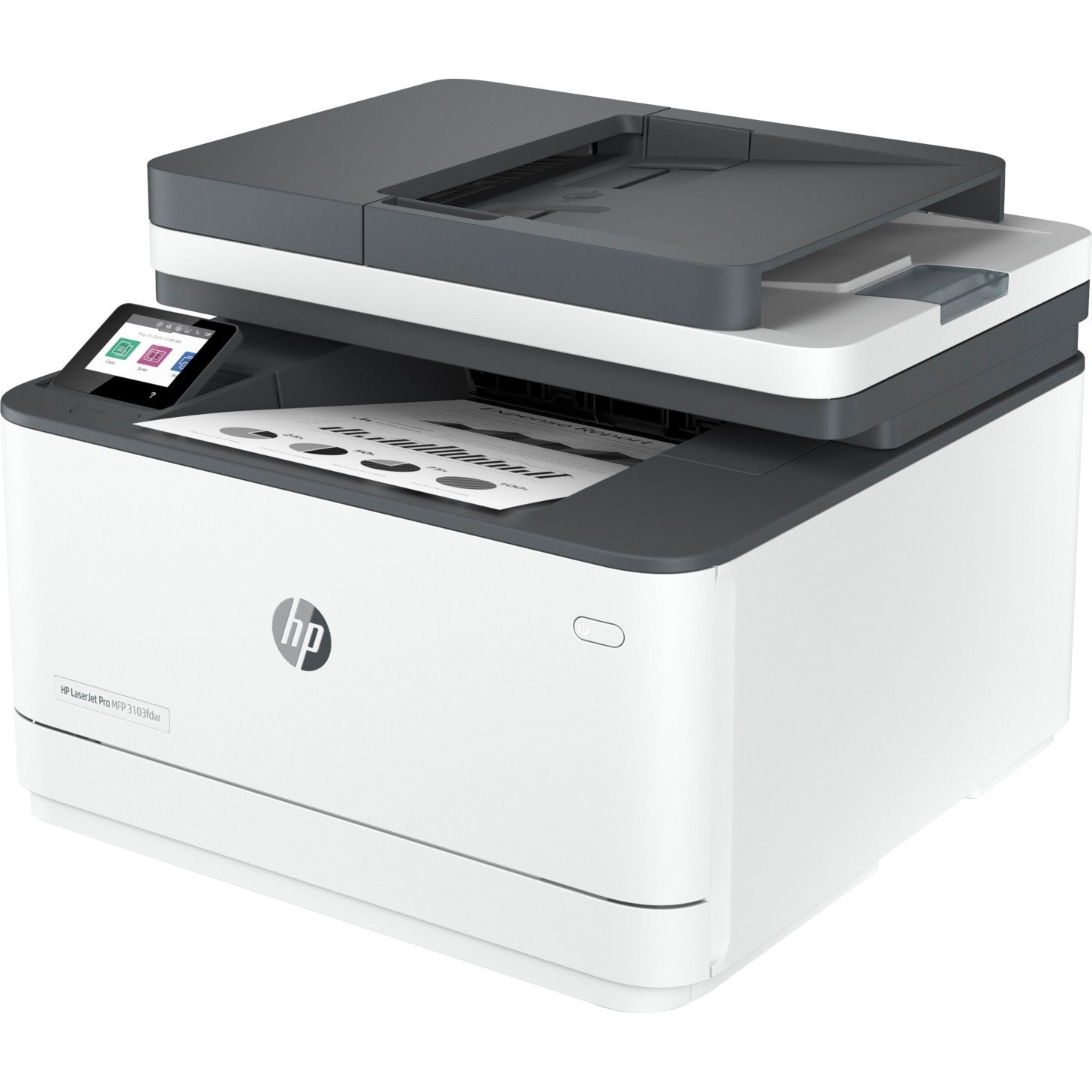 HP LaserJet Pro 3103fdw Wireless Laser Multifunction Printer - Monochrome