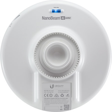 Ubiquiti NanoBeam AC Gen2 NBE-5AC-Gen2 IEEE 802.11ac 450 Mbit/s Wireless Bridge