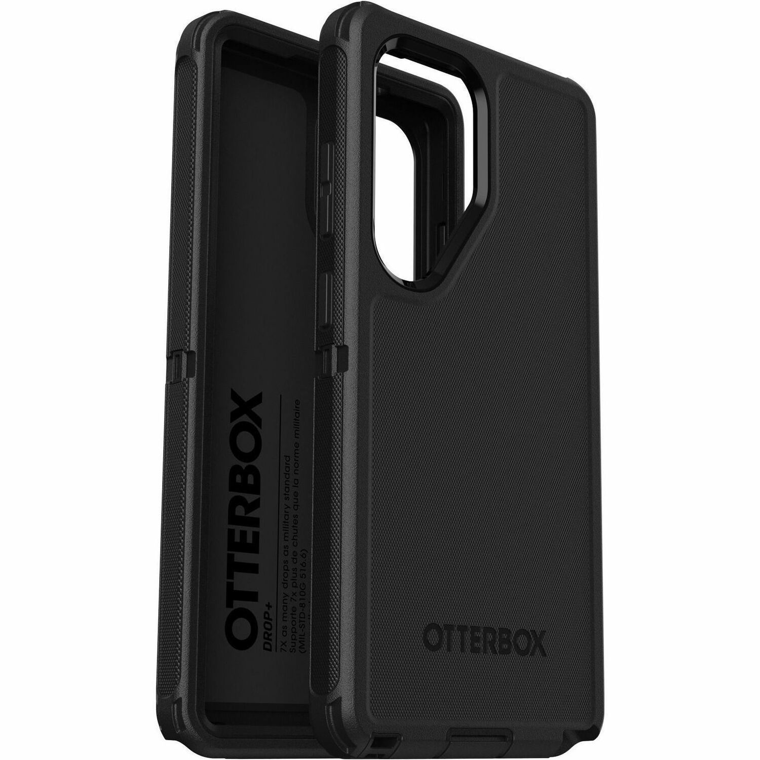 OtterBox Defender Case for Samsung Galaxy S25 Ultra Smartphone - Texture Grip - Black