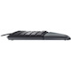 CHERRY ERGO KC 4500 Keyboard - Cable Connectivity - USB Interface - English (US) - Black
