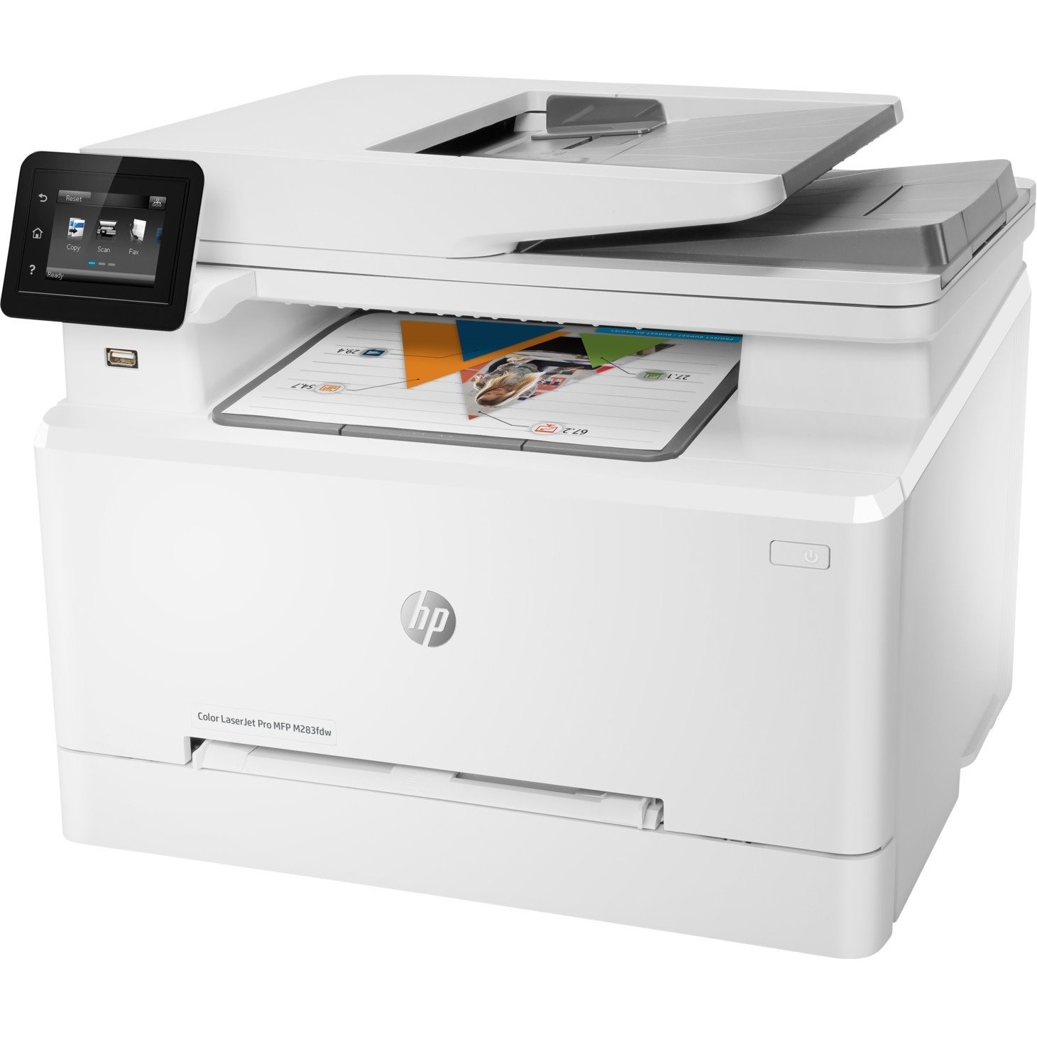 HP LaserJet Pro M283fdw Wireless Laser Multifunction Printer - Colour