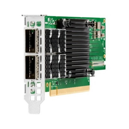 HPE 100Gigabit Ethernet Card for Server, Rack Server - 100GBase-X - QSFP56 - Standup