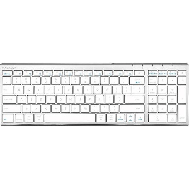 Macally Compact 98-Key USB Wired Keyboard for Mac and PC